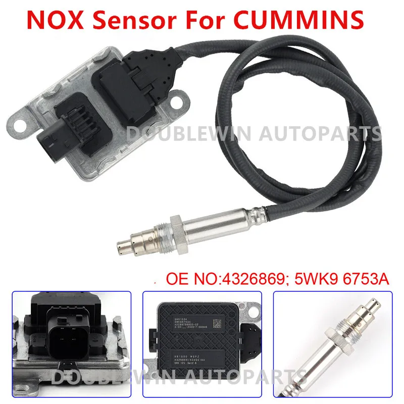 4326869 5WK96753A 5WK96753B Nitrogen Oxygen NOx Sensor For CUMMINS ISB 6.7 ISB 200