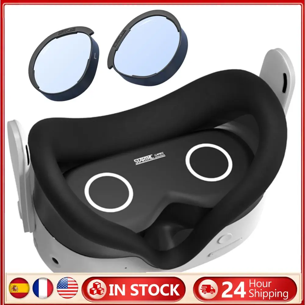 

Для Meta Quest 3S кольцевые линзы против царапин, сменные линзы VR, оптические линзы для Meta Quest 3S VR-очки