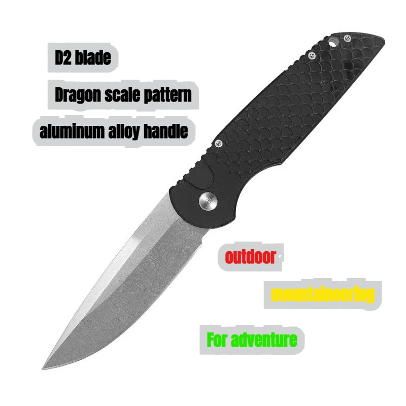 

Prote pocket folding knife 154CM blade aluminum alloy handl edc multitool knives kitchencutting outdoor survival tactical knife