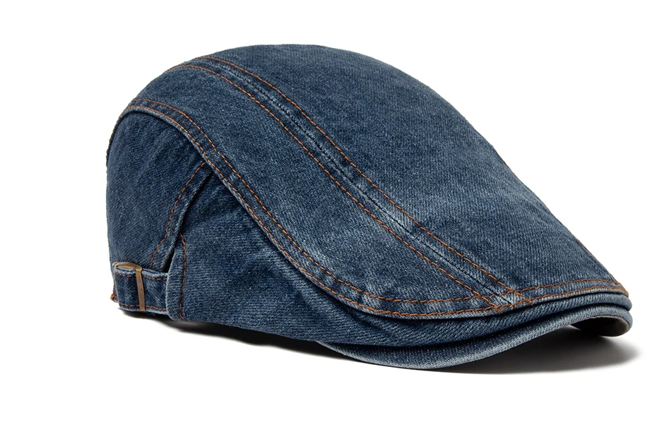 CNTANG Herren Jean Berets Sommer Newsboy Hüte Für Frauen Casual Einfarbig Retro Literarische Vorwärts Kappe Schirmmütze Maler Caps Boina – Detail 6