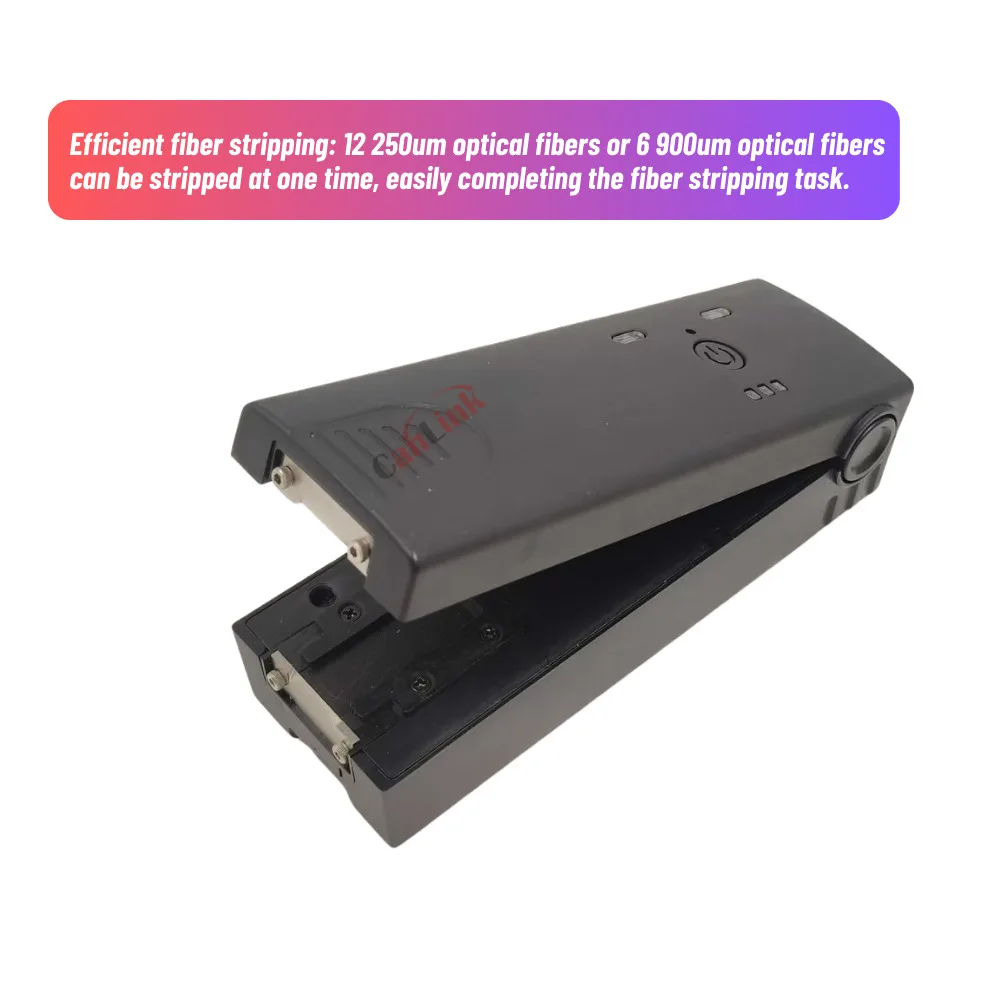 Fiber Stripper Thermal Pliers HY-01A Automatic Heated Optical Wire Stripping Slitter Ribbon Fusion Splicer Cable Cutter Tool