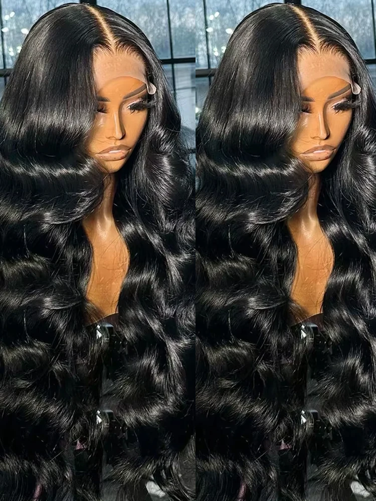 30 40 بوصة الجسم موجة 13x4 13x6 HD الدانتيل الشفاف الباروكات الأمامية شعر الإنسان المياه مجعد 360 كامل الدانتيل الباروكات 300 الكثافة للنساء