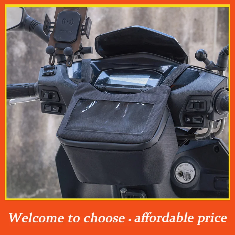 

Touch Screen Waterproof Cycling Navigation Handlebar Storage Waist Bag Front Motorcycle Bag Handlebar Bag Portable For Vespa Hik