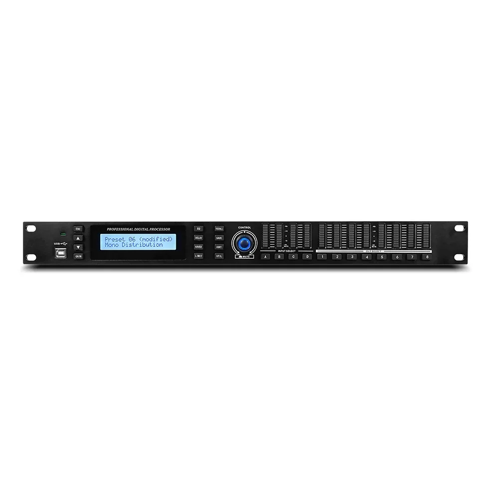 

DriveRack XTB-480 Professional DSP Digital Audio Processor Stage Performance Effector Processor for Church Microphone