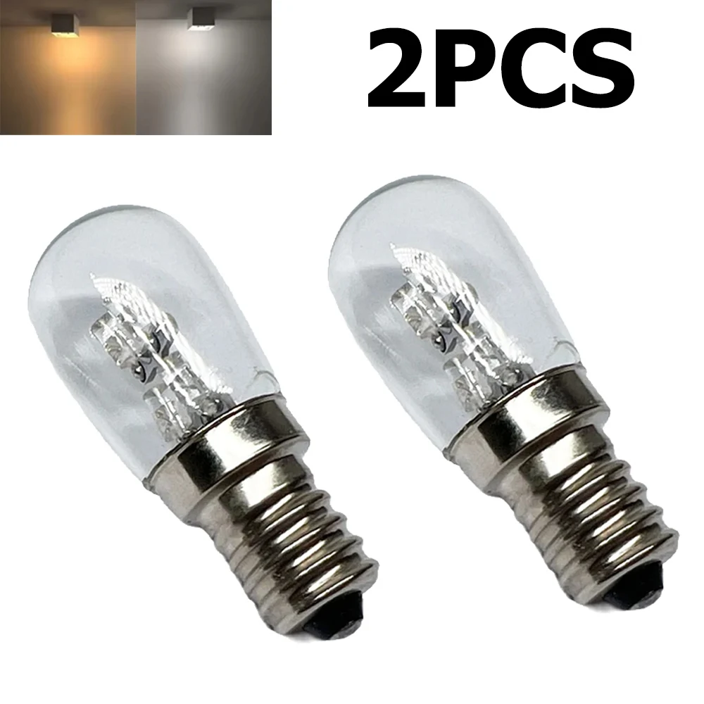 

2PCS E12 LED Light Bulbs 0.5W Refrigerators 3000k-6500k Indicator Appliance Luminaire Lighting Lights 220V Lamp Corn Home