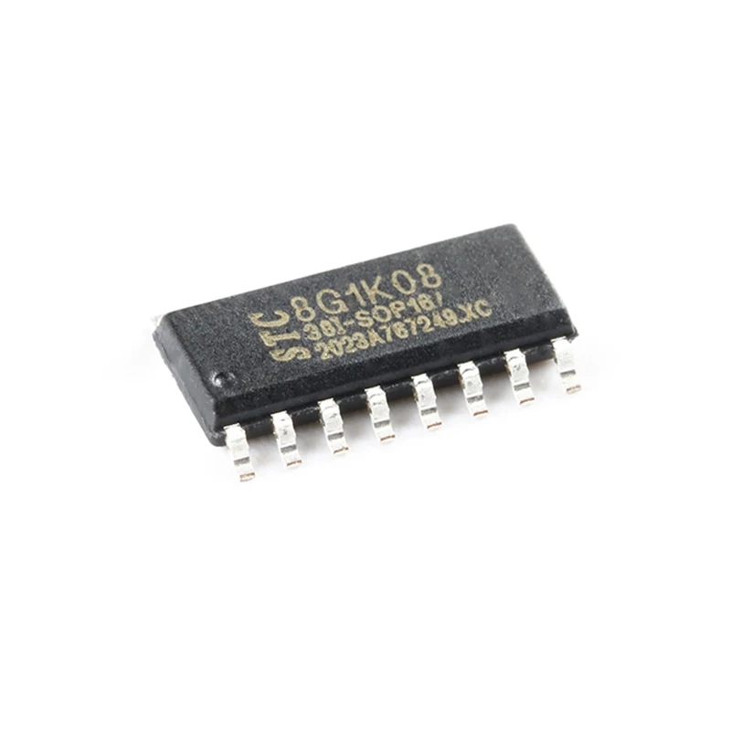 Free shipping   STC8G1K08-38I-SOP16 1T 8051 MCU     10PCS