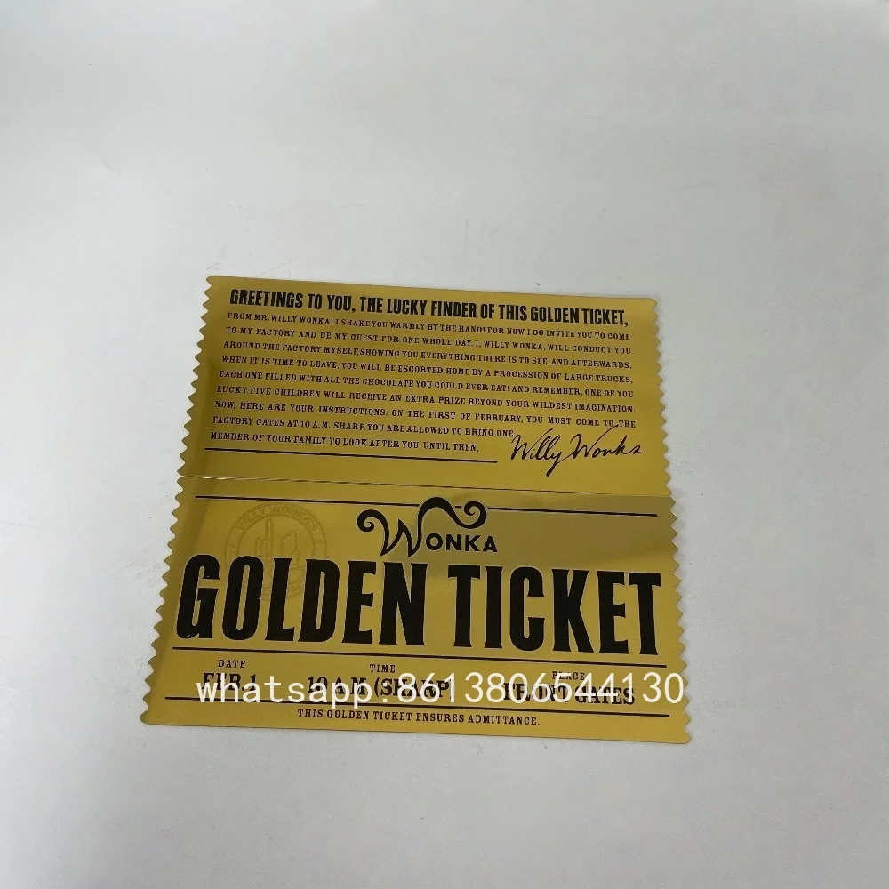 حار بيع تذكرة ذهبية أنيمي الذهب قسيمة بروش دبوس شارات دبابيس معدنية المرجعية جمع هدية عيد الحب