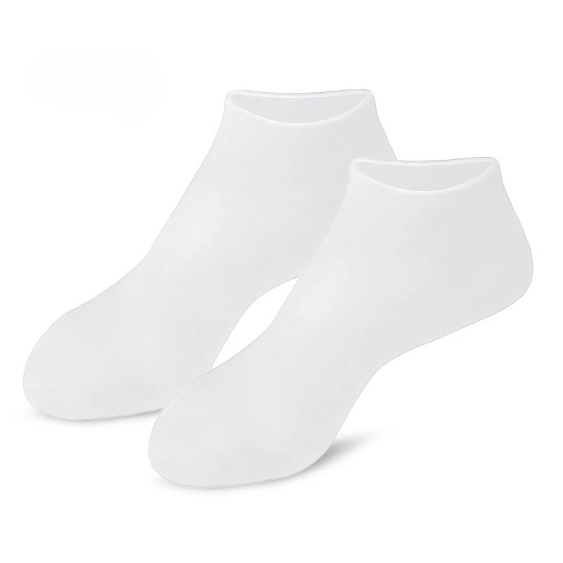 Feuchtigkeitsspendende Fußsocken, Silikonsocken für trockene, rissige Füße, Damen-Fußsocken zur Feuchtigkeitsversorgung, mit Massage