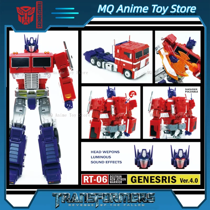 Совершенно новые оригинальные модели игрушек Transformers Genesis Optimus Prime в наличии, сборные фигурки, аниме-куклы, модели фигурок, игрушки RT-06