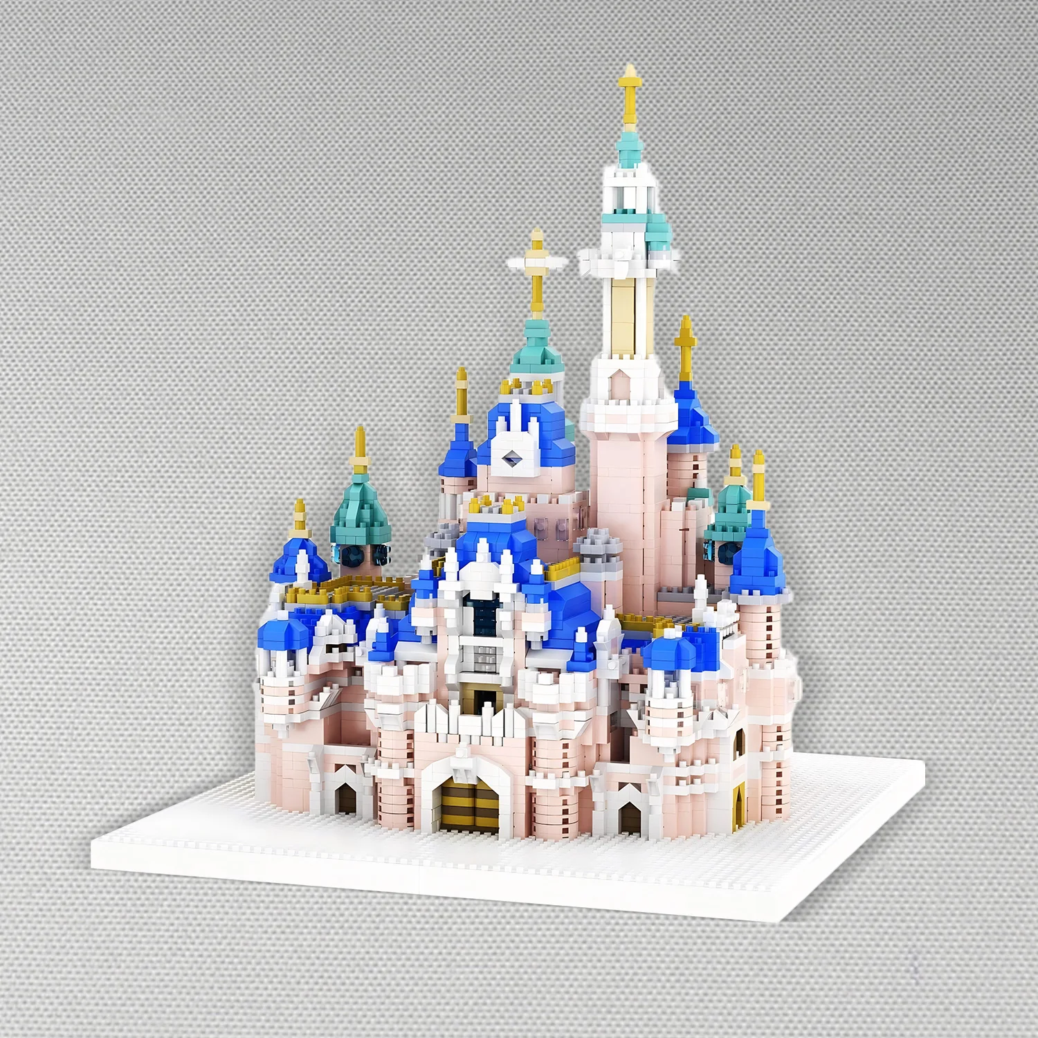 

Sacred Heart Church Bride and Groom Garden Dream Castle Building Blocks Small Grain Bricks Kids Educational DIY Creative Toy