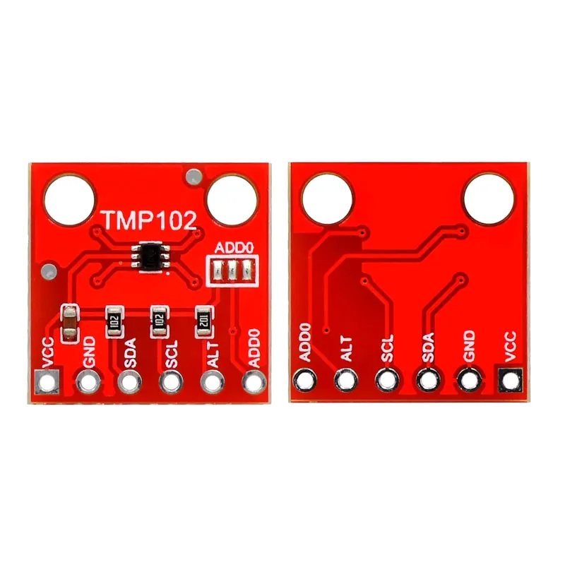 1/5/10pcs TMP102 Digital Temperature Sensor Breakout Board High-Accuracy I2C Temperature Sensor Module for Arduino