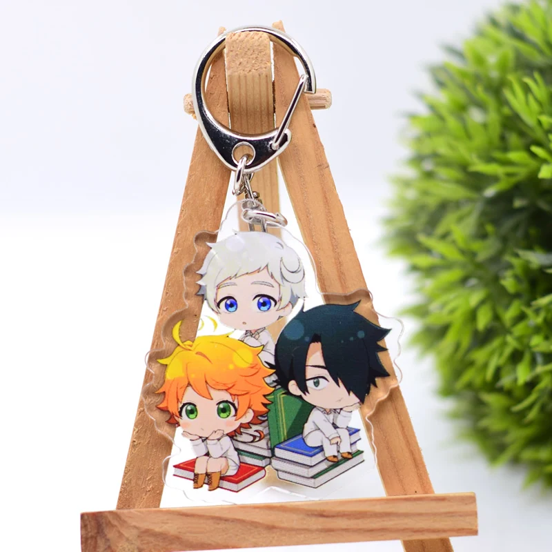 Neverland Key Chain 8 Styles Arcylic Cartoon Figures Keyrings Anime Accessories