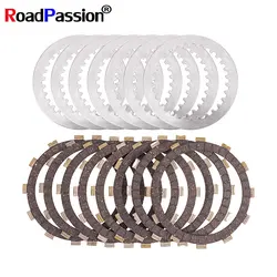 15Pcs Motorcycle Accessories Clutch Plate & Steel Friction Disc Kit For Yamaha YZ250 WR250Z XV1000 XV700 XV750 XV920 YZ 450 FX