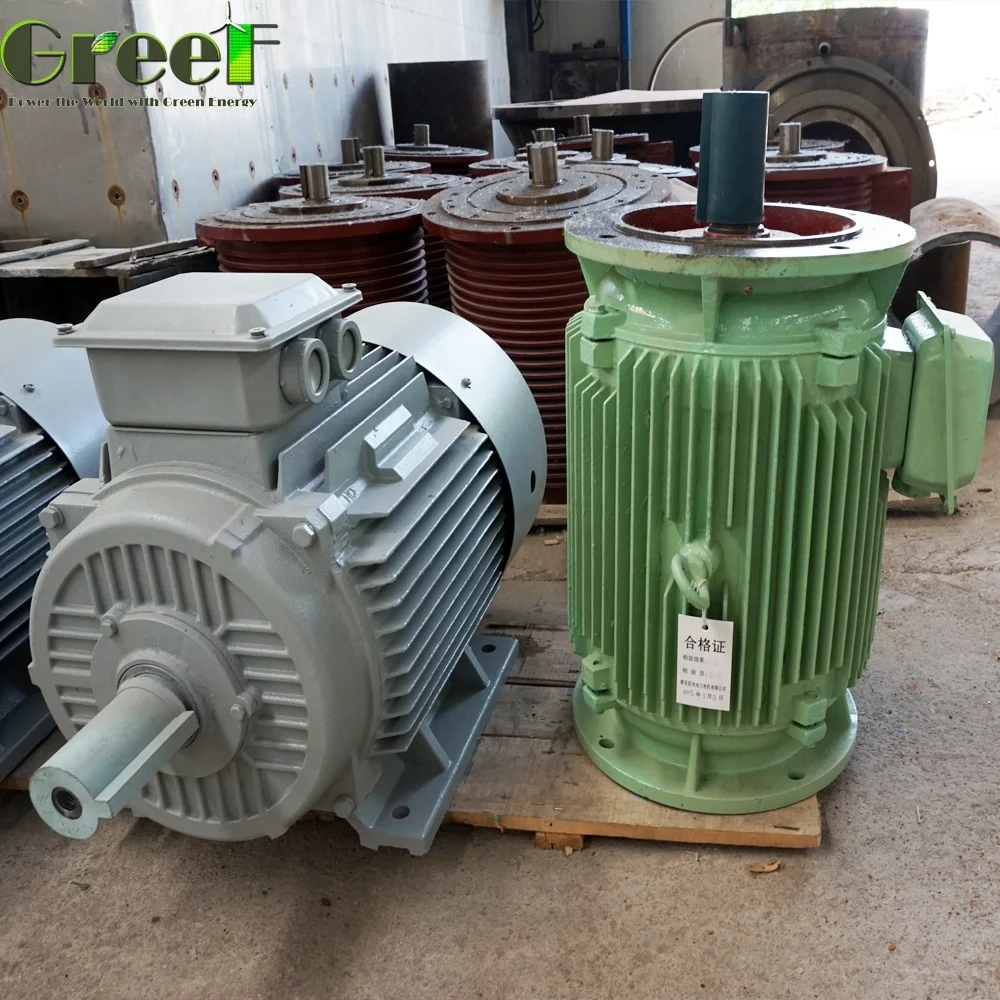 20kW 400RPM 3 Phase Low RPM AC Free Energy Permanent Magnet Generator/alternator,low Speed Wind Turbine