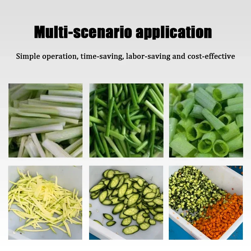 Fully Automatic Multifunctional CNC Double-Head 304 Stainless Steel Motor Food Processing Machinery for Fruit Vegetable Gear