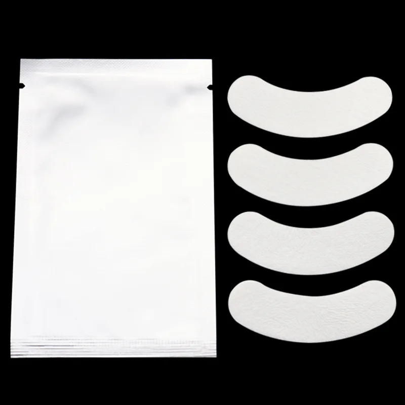 Patchs en Papier pour Extensions de Cils, Autocollants pour Faux Cils, Fournitures, Coussinets en Gel, Sous les Yeux, 1/2 Pièces