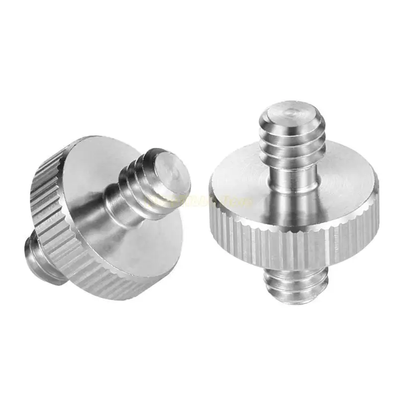 F62C 5 шт. Мужчина 1/4 "до мужчин 1/4" резьбого винтового адаптера двойной для конвертации головки