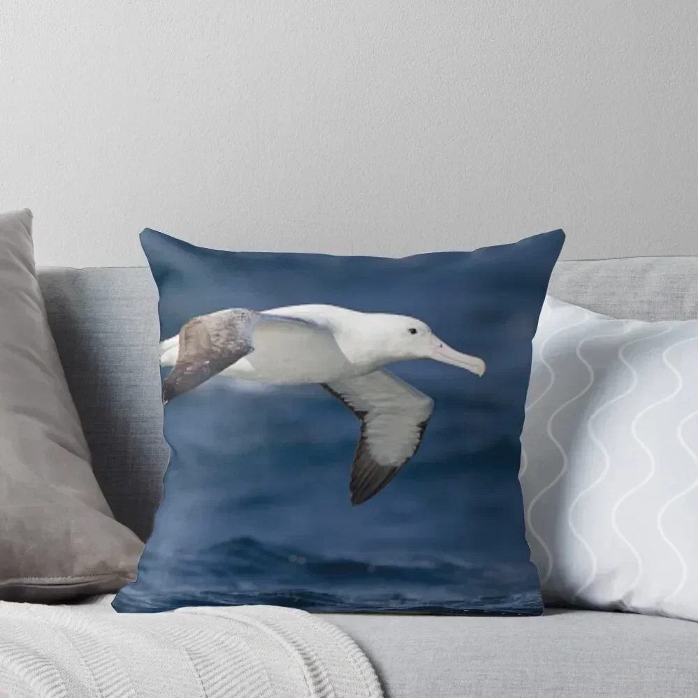 

Beautiful albatross flying. Throw Pillow Cusions Cover Christmas Throw Pillows Covers pillow