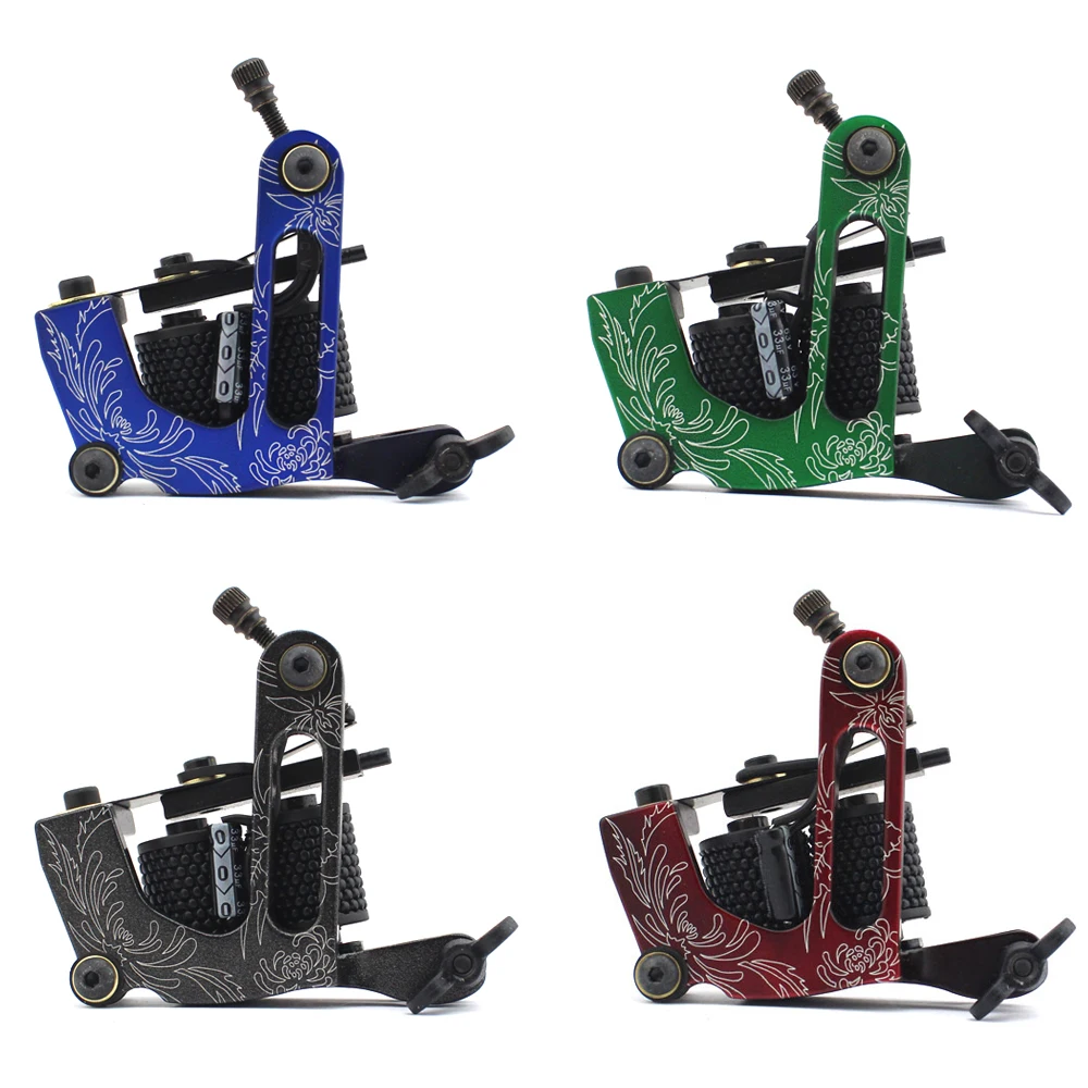 

Машинка для татуировки, пистолет для татуировки, машина ручной работы, шейдер, 10 оберток, принадлежности для татуировки