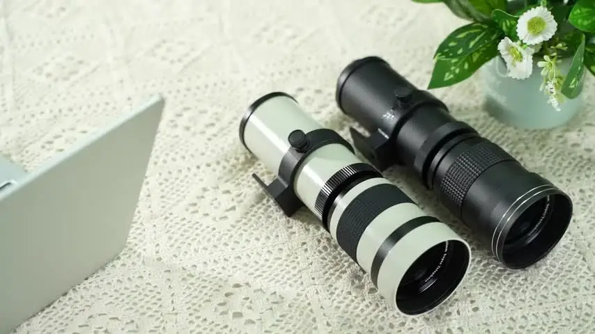 Lightdow 420-800mm f/8.3 Manual Zoom Super Telephoto Lens + T