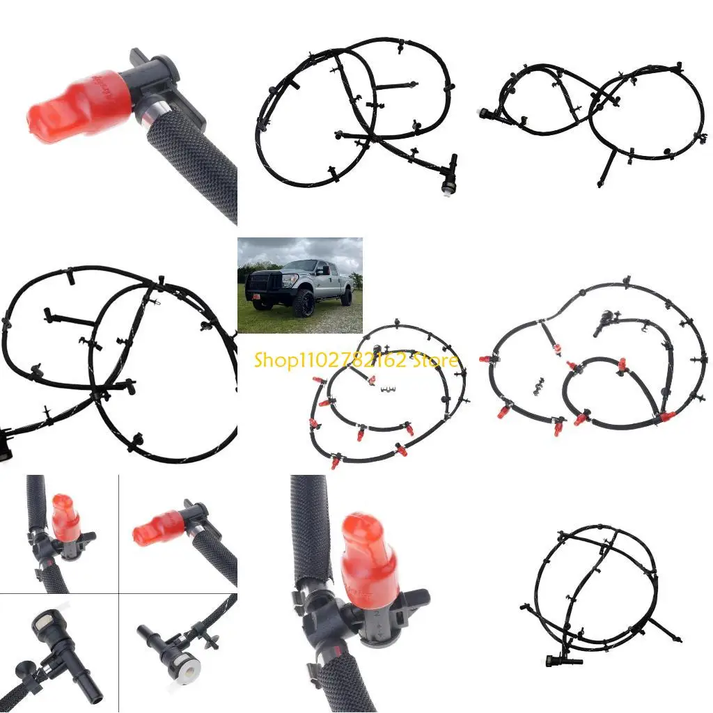 

547B Auto Accessory for F-250 2011-2016 Injector Return Line Engine Hose Return Pipe Replace BC3Z9A564B