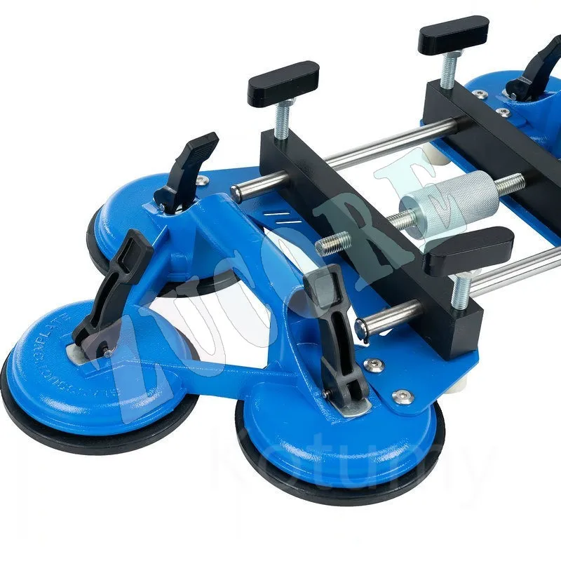 알루미늄 합금 유리 흡입 컵 강력한 흡입 추출기, 6개의 발톱 원활한 접합기, 세라믹 타일 바닥 처리 및 장식