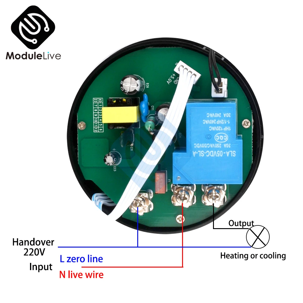 Smart Touch Thermostat LCD Screen Water Heating Electirc Floor Heating Water Gas Boiler Temperature Controller with Remote