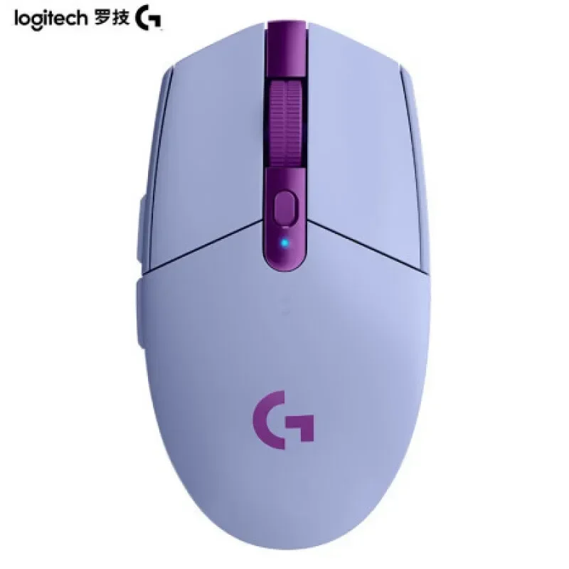 Logitech G304 Lightsync Mouse Berkabel Backlit Tombol Samping Mekanis Mouse USB Gaming Aksesori Laptop Mouse Gaming Nirkabel