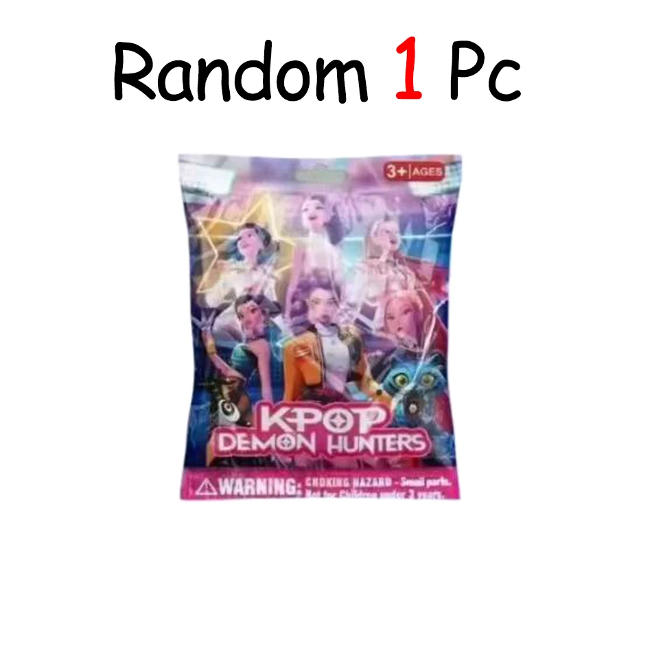 2025 حار أنيمي KPop شيطان الصيادين سلسلة فتاة دمية رومي ميرا زوي الشكل صندوق أعمى بولي كلوريد الفينيل نموذج اللعب زخرفة هدايا زينة عيد الميلاد