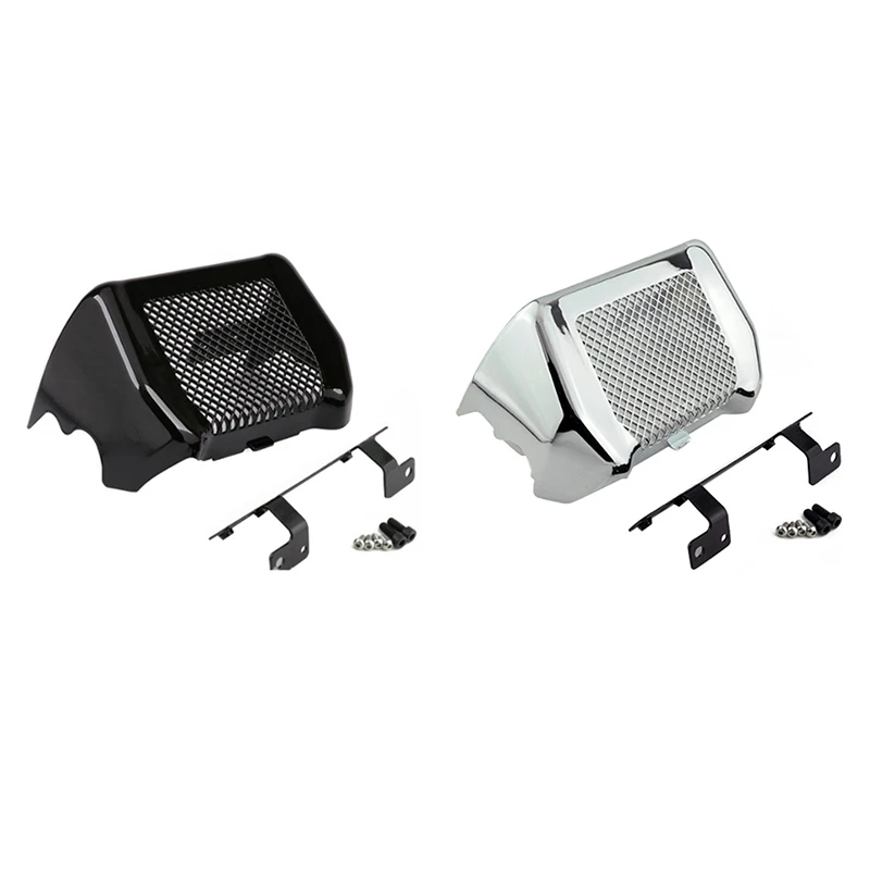 Motorcycle Oil Cooler Cover For  Touring Road King Street Glide Freewheeler FLHXS FLTRX FLHR 2017-2022