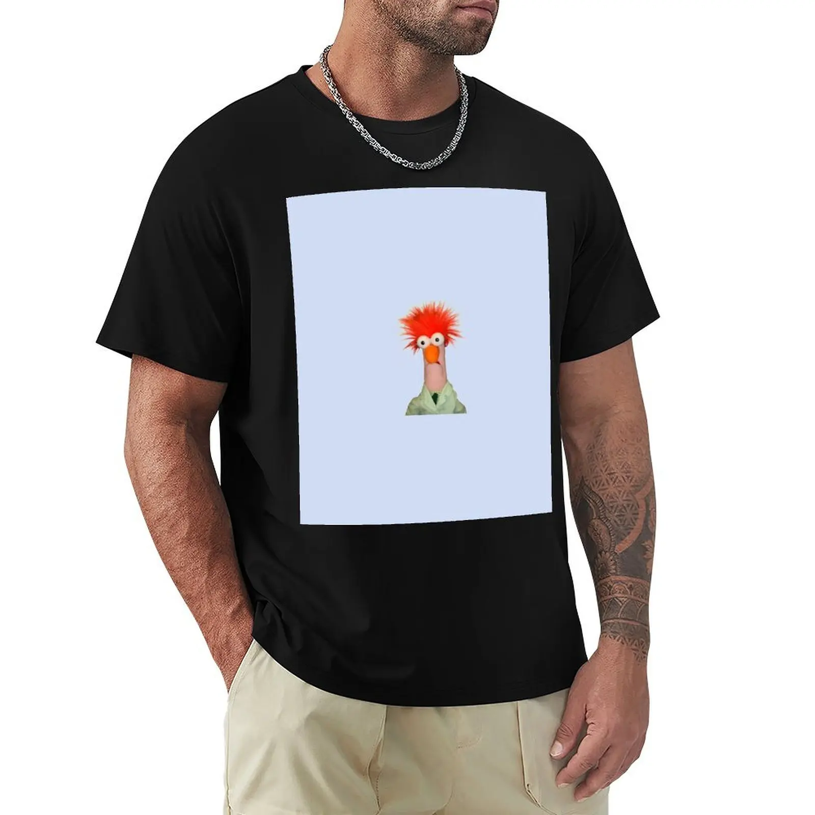 

BEST SELLER - Beaker (Muppet) Merchandise T-Shirt T-Shirt affliction shirts graphic tee shirt plus size tops men clothing