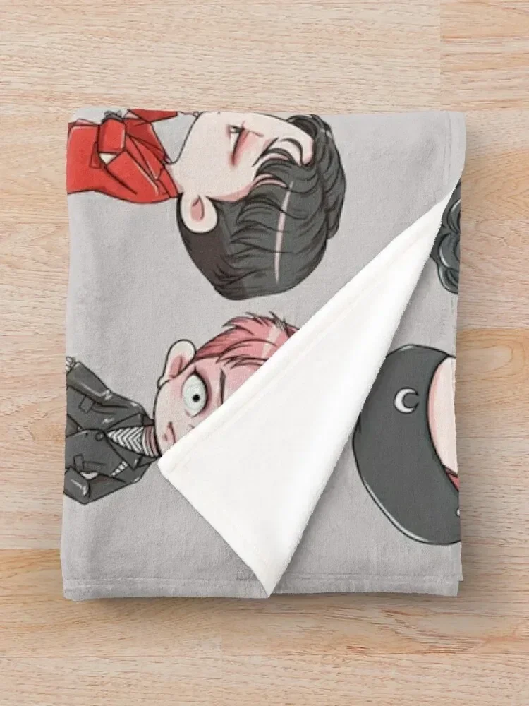 EXO.OBSION.REVERSESIDE رمي بطانية فاخرة St Baby Stuffed البطانيات السياحية