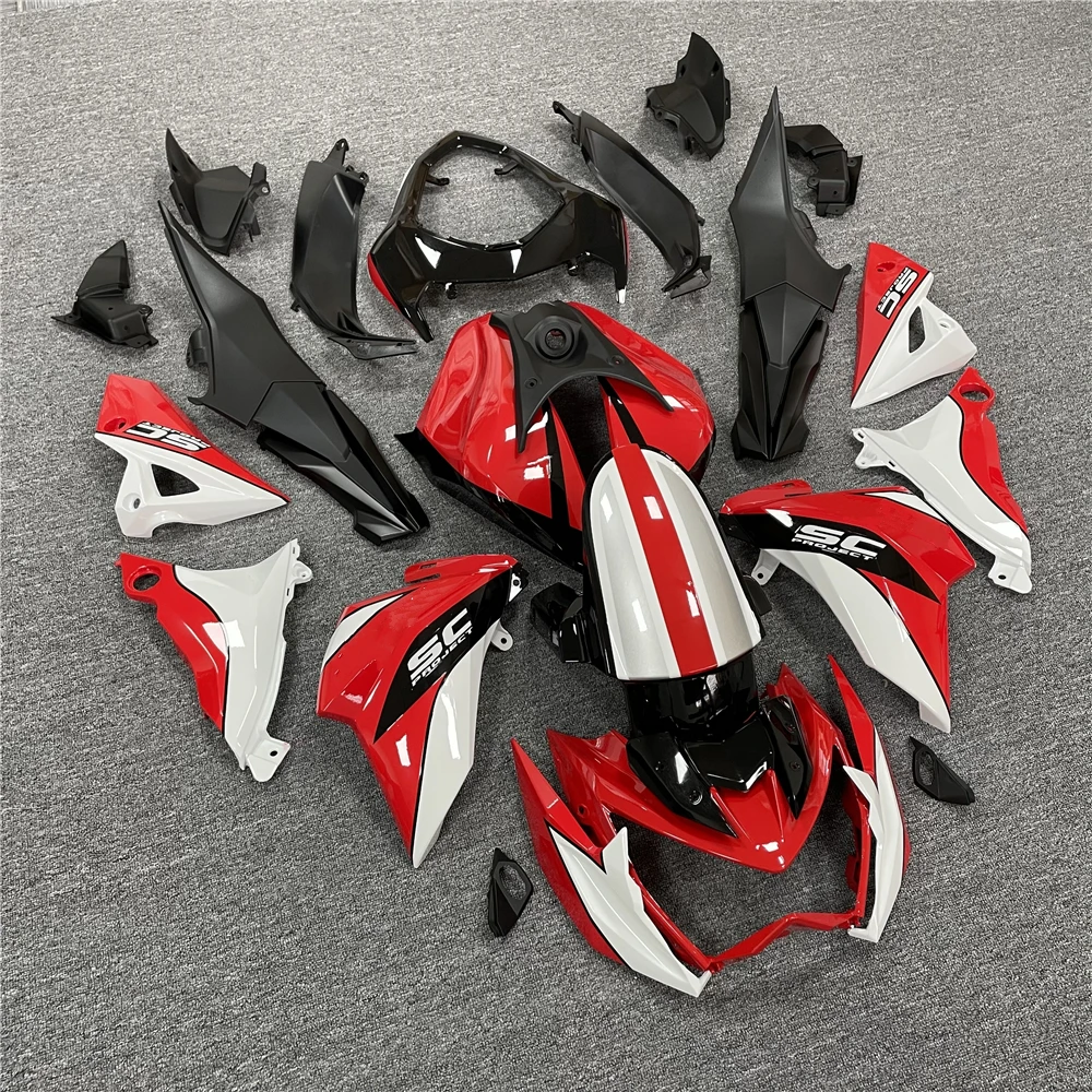 

For Kawasaki Z800 Full Fairing Kit Injection SC red and white printing 2013-2014-2015-2016 Motorcycle Bodywork Cowling