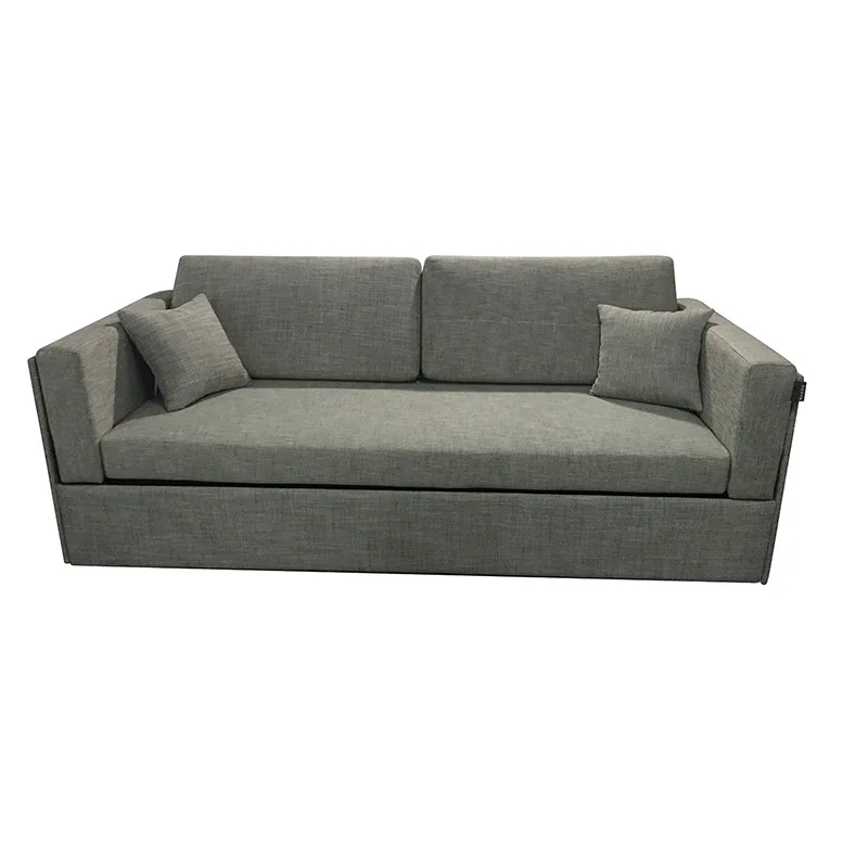 أثاث أريكة مزدوجة، ملحقات معدنية للأجهزة، رف وظيفة سرير قابل للطي #4