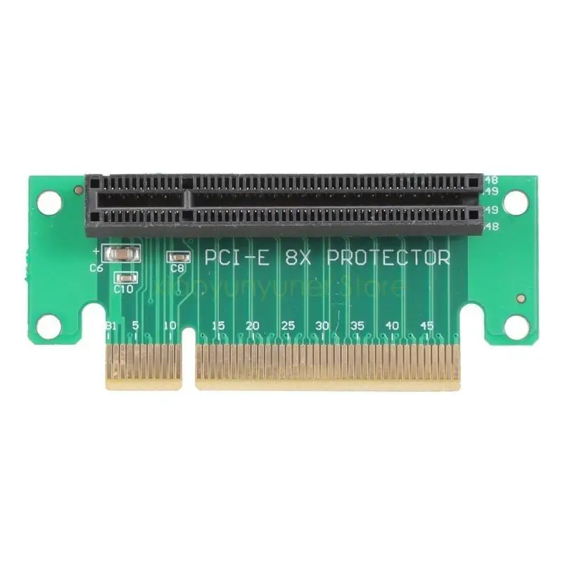 PCIe 8x Risers Card в PCIe 8x Extension Cable 90 градусов RINGENCE ROSERS P9JB