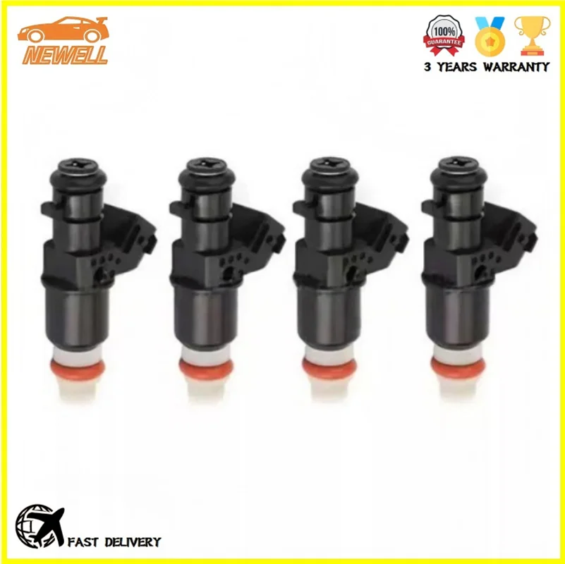 

4pcs 16450-PWC-J01 Fuel Injector For Honda FIT Jazz City GD3 GD8 GE8 1.5L 2003-2008 16450PWCJ01