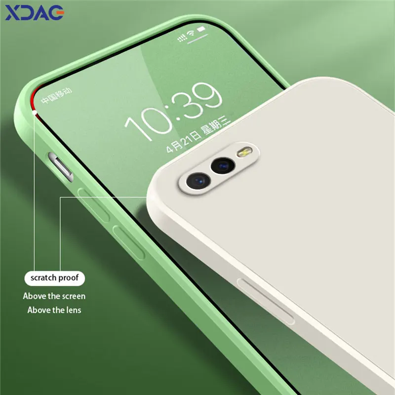 Square Liquid Silicone Case for OPPO K1 R15x R17 RX17 Neo Camera Protective 360 Shockproof Soft Phone Cover OPPOK1 RX17Neo Funda