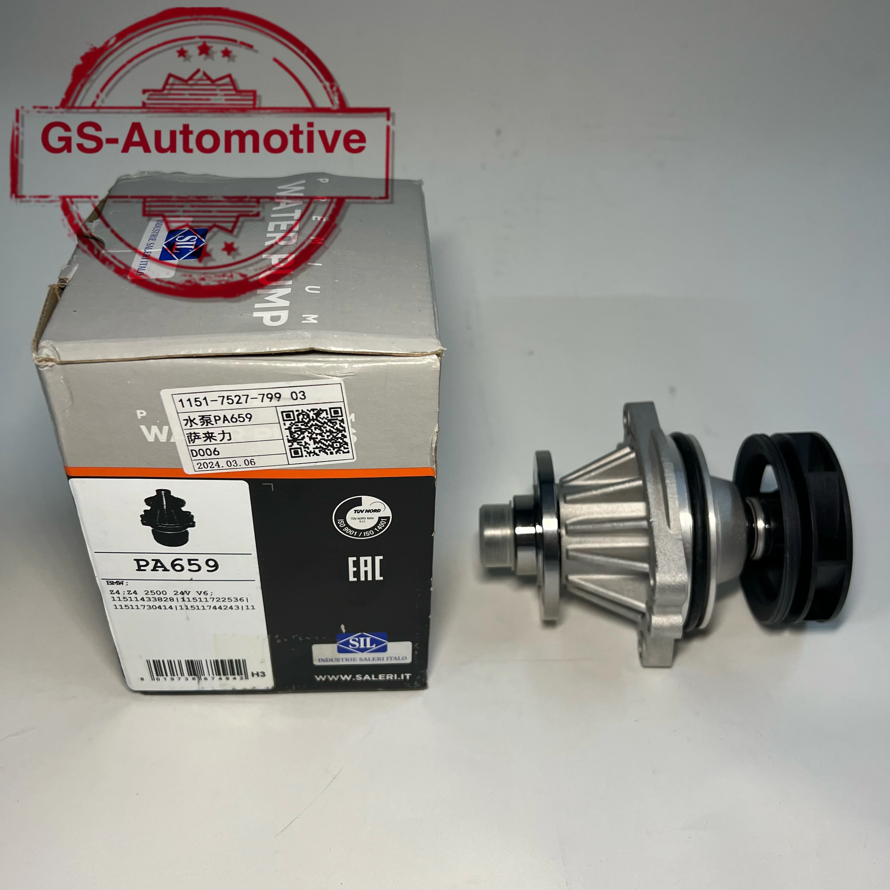 

Water Pump 11517527799 for BMW M50 M52 M54 E36 E46 E39 E34 E61 E83 E53 Z4 Z3 X5 X3 730i 728i 520i 525i 530i 320i 325i 330i
