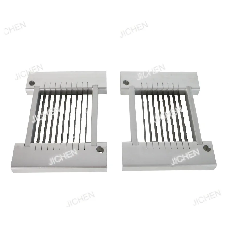 Plateau de coupe pour machine à oignon, 2 pièces, adapté aux chips, des tranches d'oignon, des tranches d'oignon, des couteaux de machine à déchiqueter 1/43/16