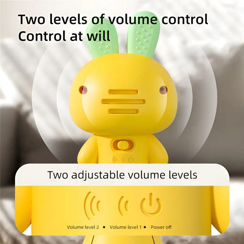 A07I Coelhinho Bebê Chocalho Interativo Dentição e Sensorial Ideal Cesta de Páscoa Stuffer Para Bebê Rosa