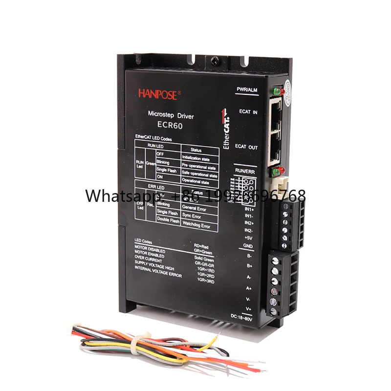 ECR42 ECR60 ECR86 86 Bus Communication Control 42 57 Stepper Motor Driver Io Port Ethercat Communication