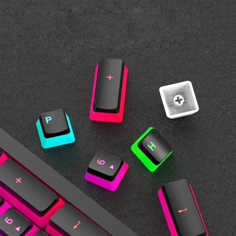 652F 117 Keys Keycaps PBT OEM Double Shot For Mechanical Keyboard Switches