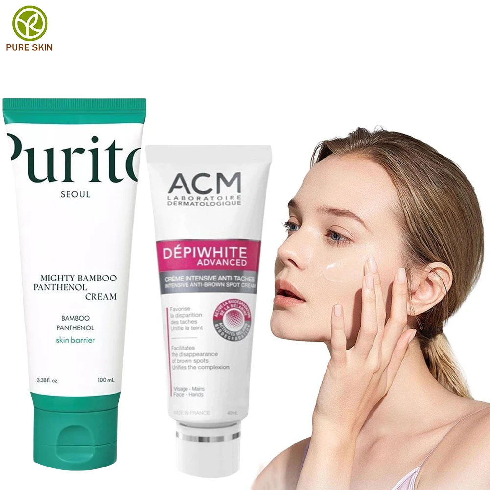 

Korean Whitening Teaching Fade Spots Essence Cream Deep Hydration Brightening Blackhead Keratin Whitening Even Skin Tone Face