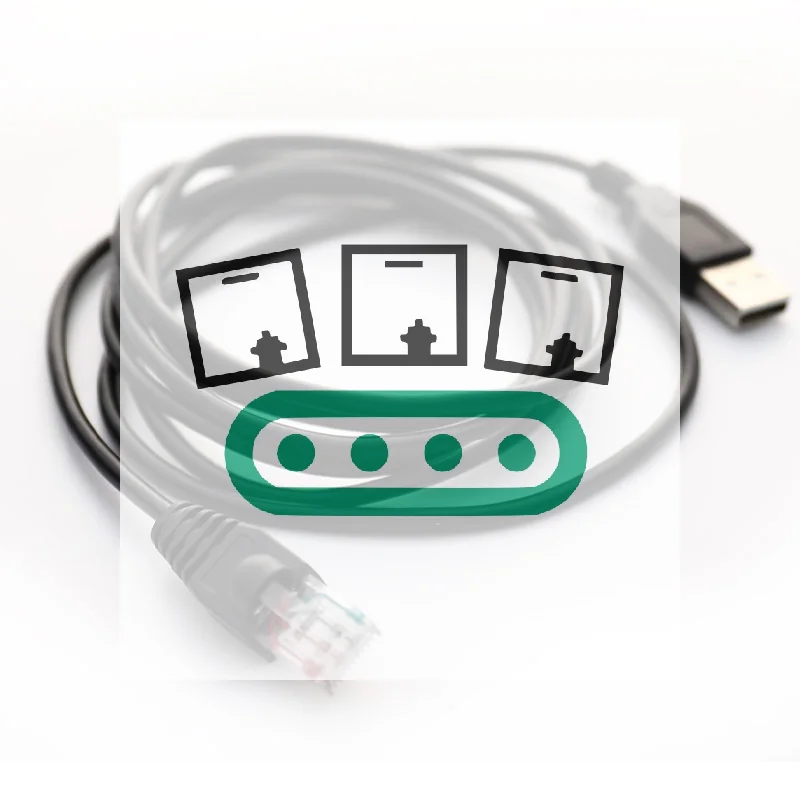 USB To RJ50 Console Cable APC Smart UPS USB Cable Substitute AP9827 940-0127B 940-127C 940-0127E With Molded Strain Relief Boot