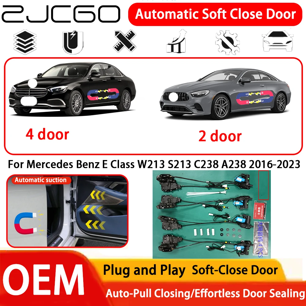 

for Mercedes Benz E Class W213 S213 C238 A238 2016-2023 Car OEM Plug and Play Automatic Electric Soft Close Door System