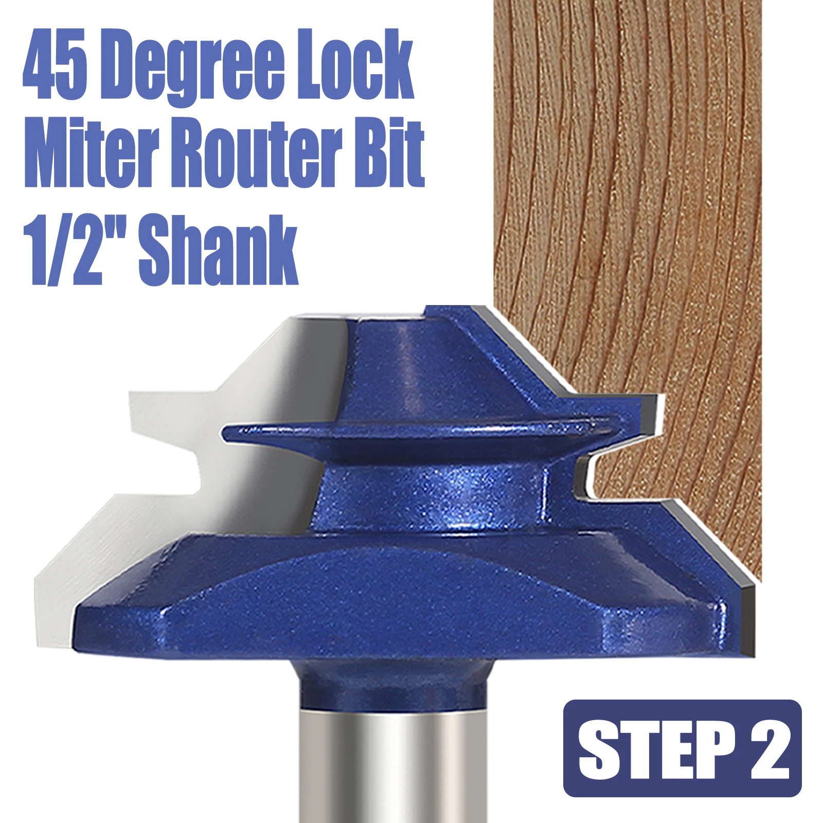 Imagem -04 - Lock Miter Router Bit Tenon Carbide Madeira Milling Cutter Carpintaria Faça Você Mesmo Tool Shank 1pc 1pc