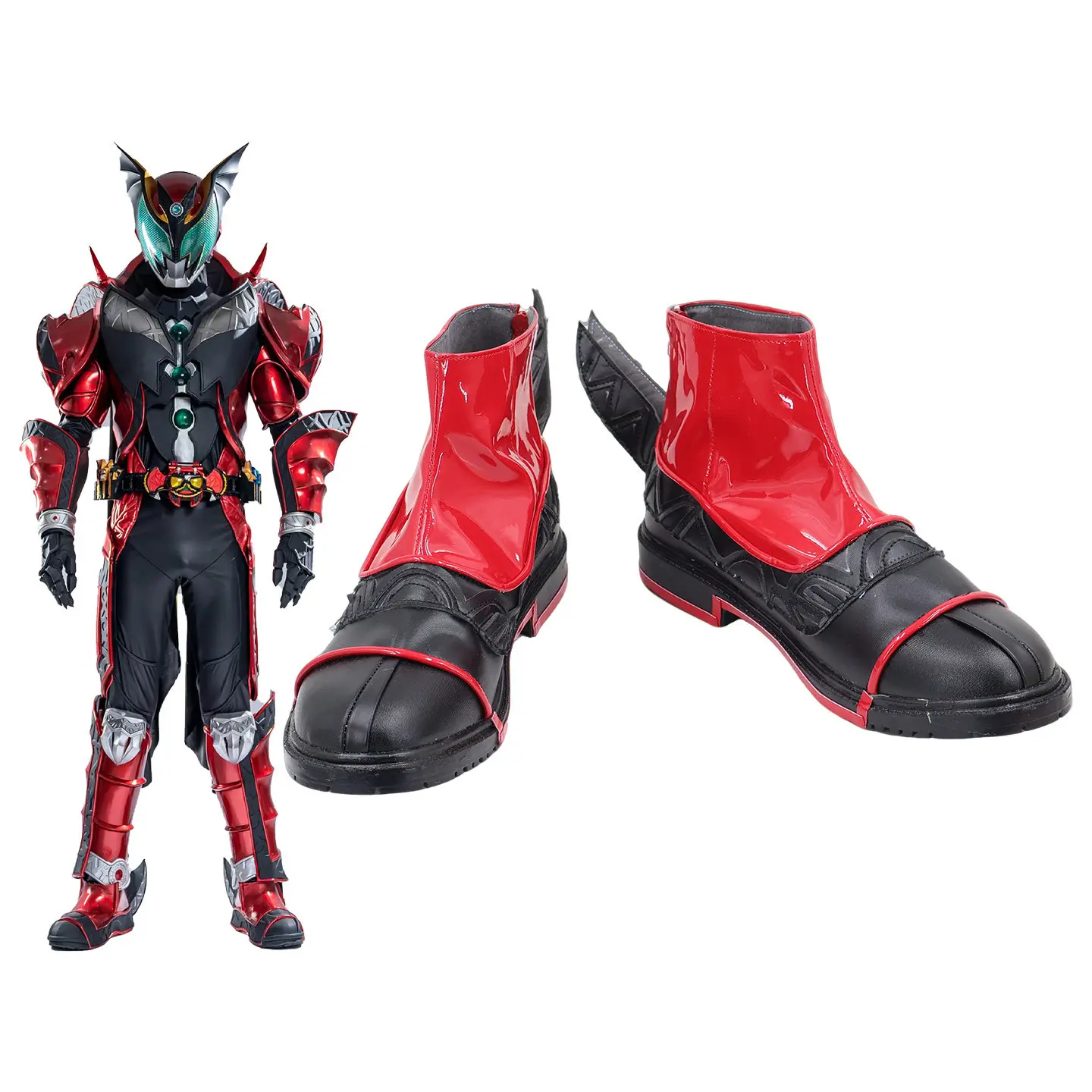 

Обувь для косплея Kamen Rider Kiva Dark Kiva, ботинки, аксессуары для костюма на Хэллоуин, реквизит
