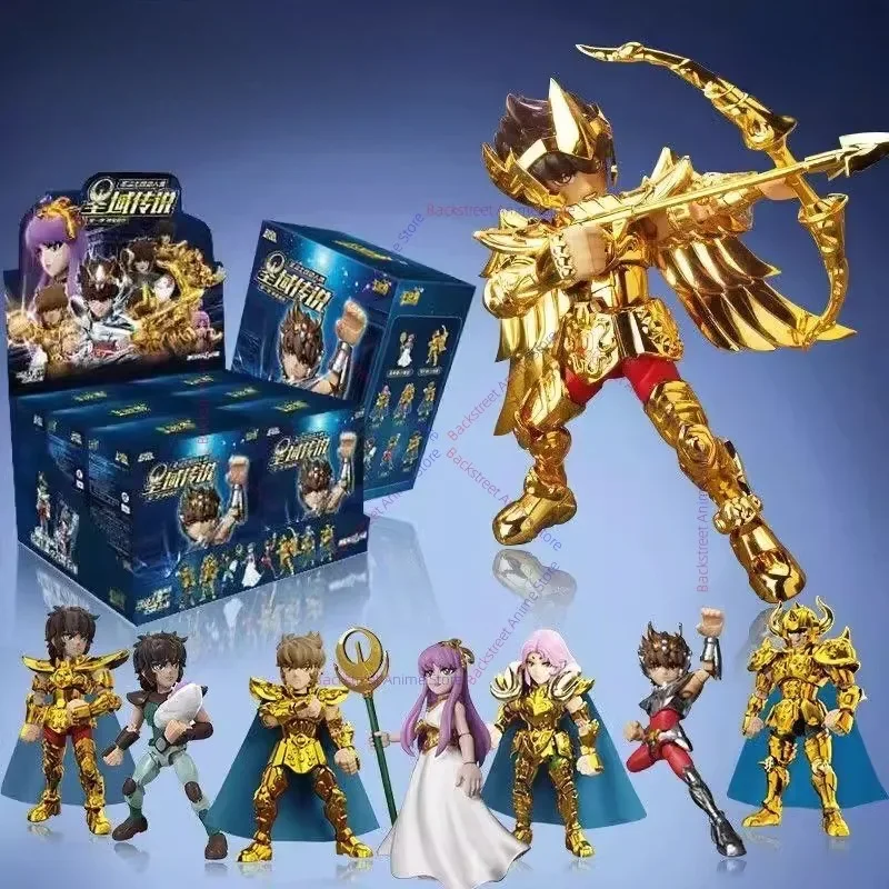 In Stock KY Saint Seiya Sanctuary Legend 1st Bullet Sagittarius Pegasus Athena Taurus Aries Leo Action Figure