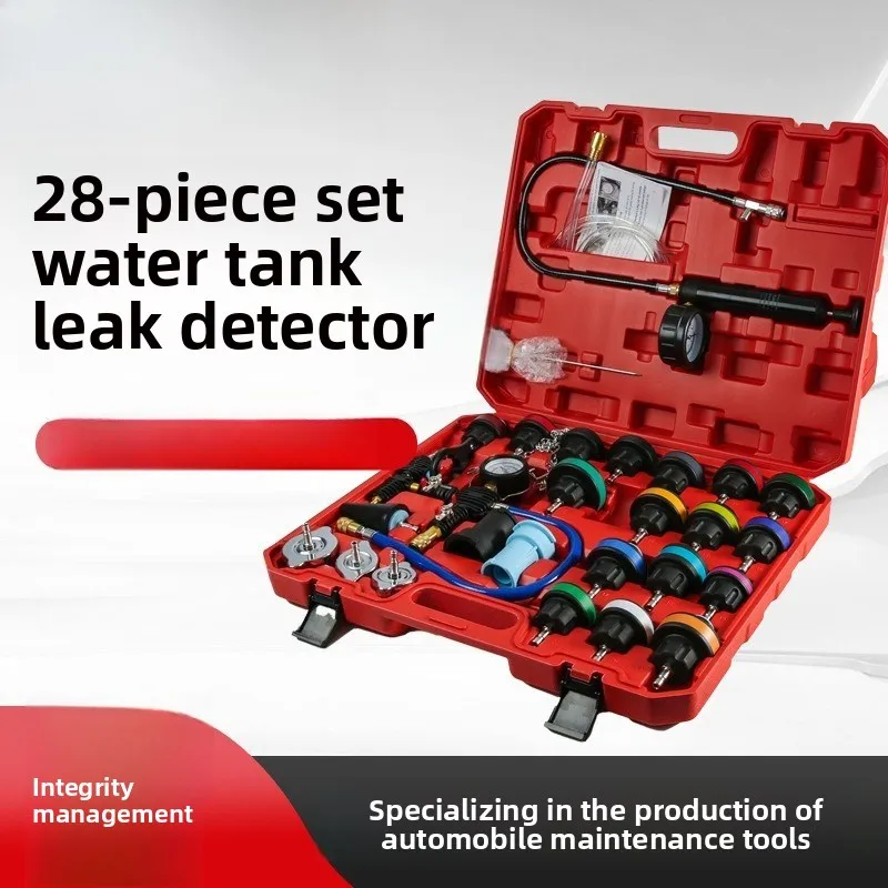 

Детектор утечки резервуара для воды, инструмент, тестер давления радиатора, вакуумный тип системы охлаждения, тест автомобиля, манометр давления резервуара для воды