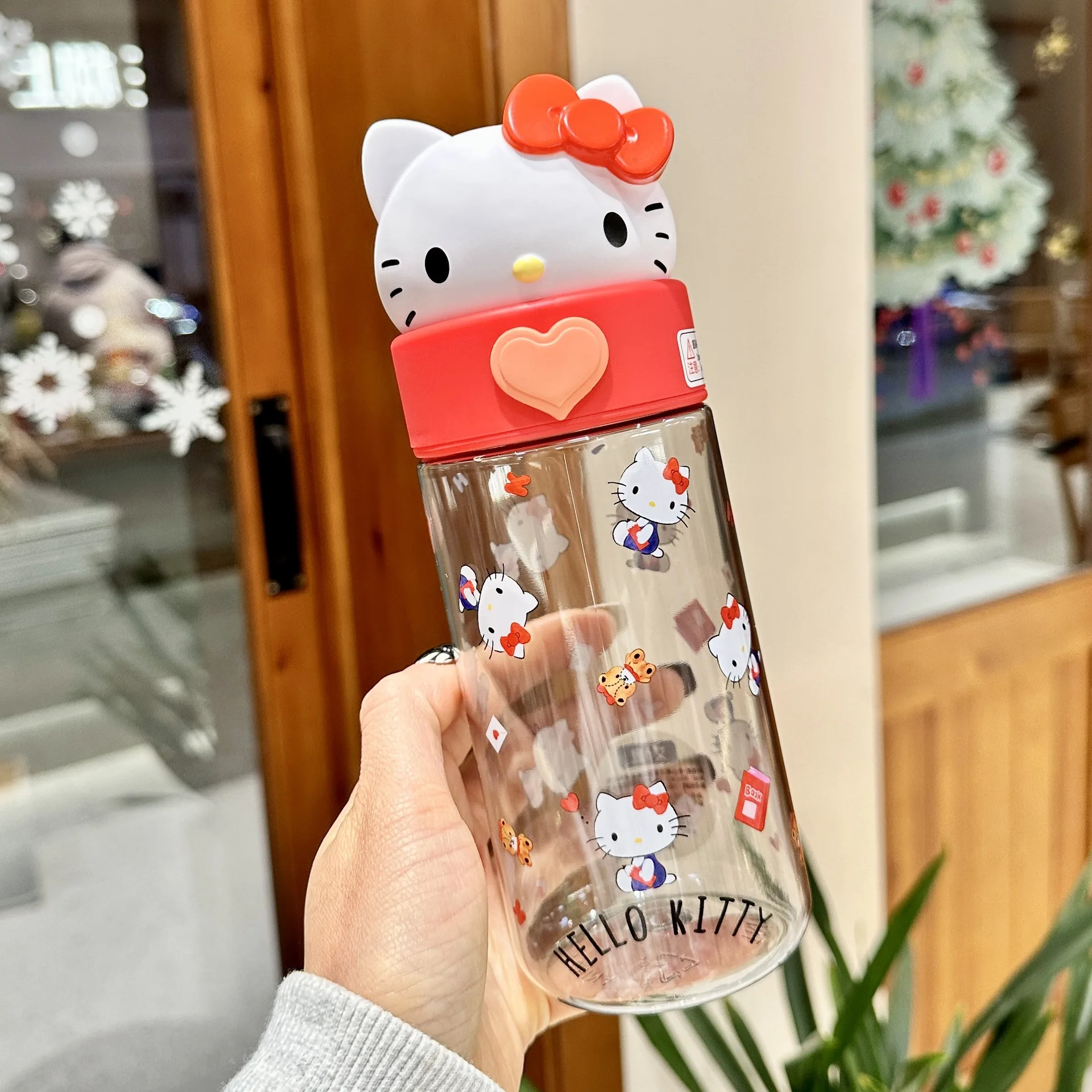 500ML Kawaii Sanrioed Cinnamoroll bottiglia d\'acqua Anime Kuromi My Melodys Thermos tazze Cartoon Pochacco succo isolato ragazze regali